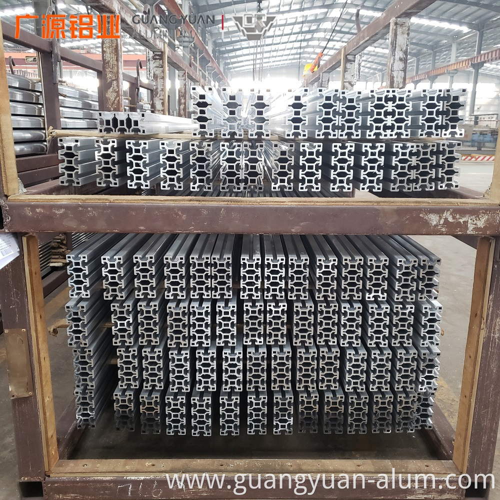 guangyuan aluminum co., ltd Modular Aluminium Extrusion Profile T slot aluminium profiles